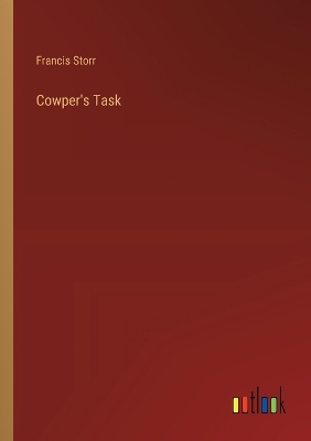 Book cover for Cowper's Task