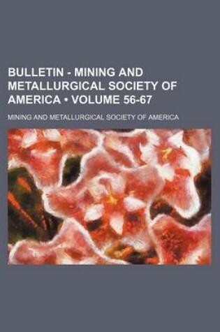 Cover of Bulletin - Mining and Metallurgical Society of America (Volume 56-67)