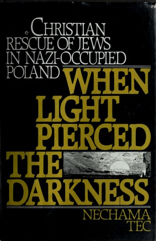 Book cover for When Light Pierced the Darkness