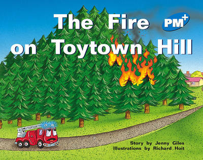 Book cover for The Fire on Toytown Hill