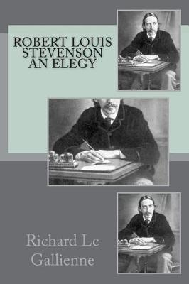 Book cover for Robert Louis Stevenson an Elegy