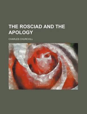 Book cover for The Rosciad and the Apology