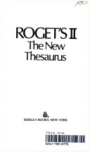 Book cover for Rogets II New