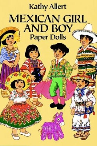 Cover of Mexican Girl and Boy Paper Dolls