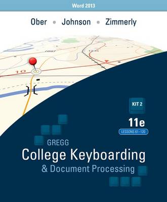 Book cover for Ober: Kit 2: (Lessons 61-120) W/ Word 2013 Manual