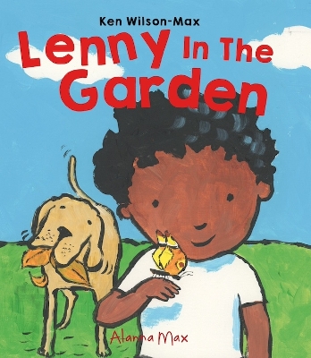 Book cover for Lenny in the Garden