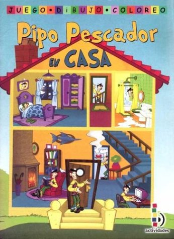 Book cover for Pipo Pescador En Casa. Actividades