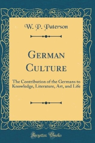 Cover of German Culture