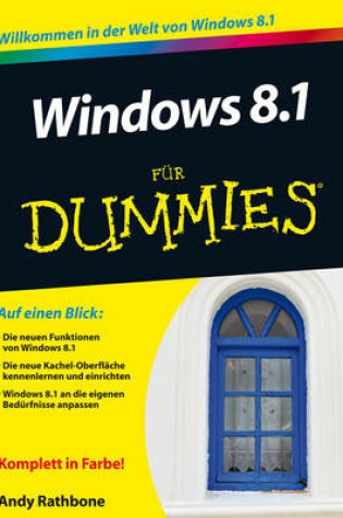 Cover of Windows 8.1 Fur Dummies