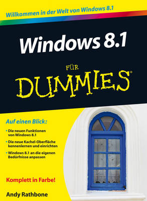 Book cover for Windows 8.1 Fur Dummies