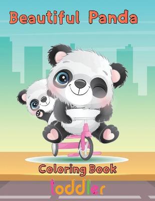 Book cover for Beautiful Panda Coloring Book toddler