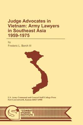 Book cover for Judge Advocates in Vietnam