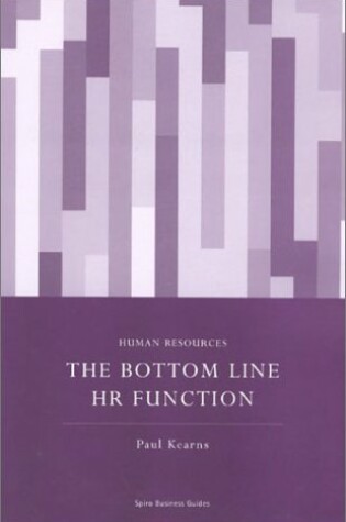 Cover of The Bottom Line HR Function