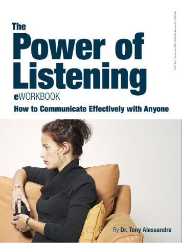 Book cover for The Power of Listening