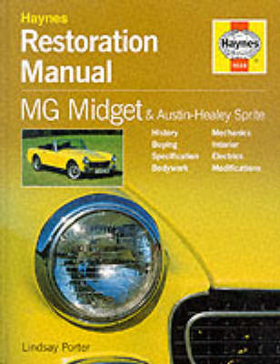 Cover of MG Midget and Austin-Healey Sprite Restoration Manual