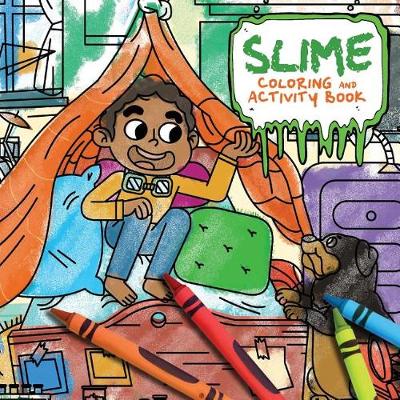 Book cover for Slime Coloring and Activity Book