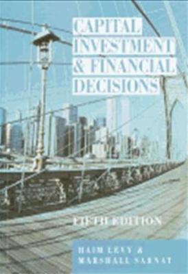 Book cover for Capital Investment Financial Decisions