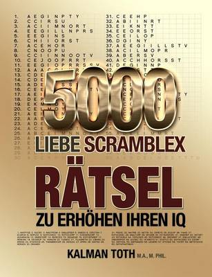 Book cover for 5000 Liebe Scramblex Ratsel Zu Erhohen Ihren IQ