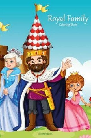 Cover of Royal Family Coloring Book 1