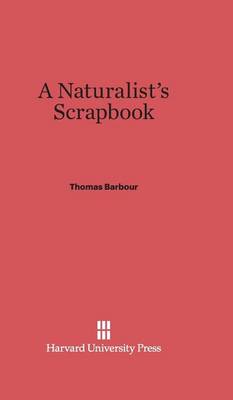 Book cover for A Naturalist's Scrapbook