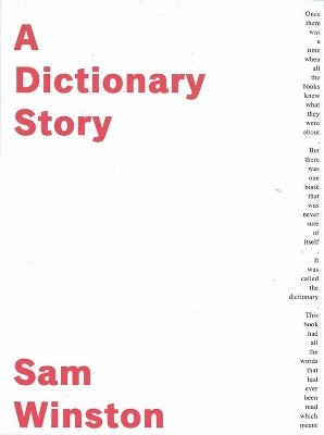 Book cover for A Dictionary Story