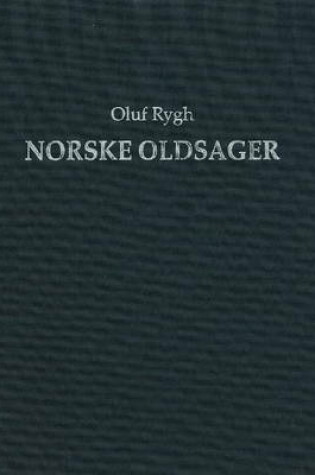 Cover of Norske Oldsager