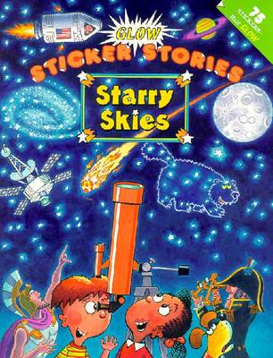 Book cover for Starry Skies: Glow Sticker Sto