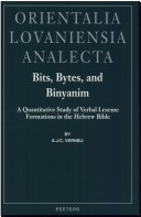 Cover of Bits, Bytes, and Binyanim