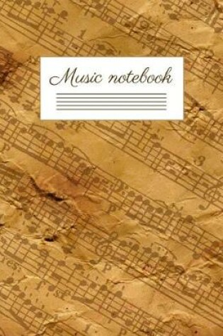 Cover of Music notebook