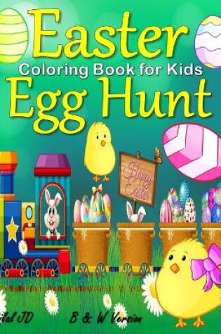 Cover of Easter Egg Hunt Coloring Book