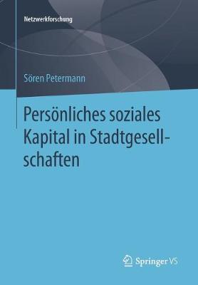 Book cover for Persönliches soziales Kapital in Stadtgesellschaften