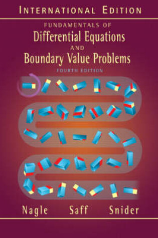 Cover of Fundamentals of Differential Equations and Boundary Value Problems: (International Edition) with Maple 10 VP