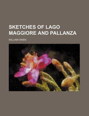 Book cover for Sketches of Lago Maggiore and Pallanza