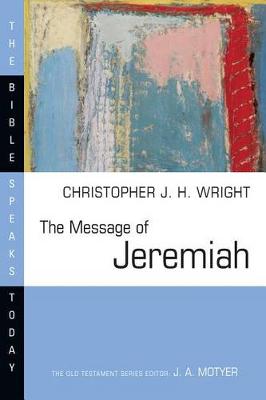 Cover of The Message of Jeremiah