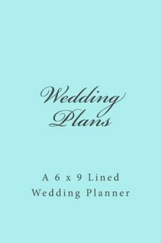 Cover of Wedding Plans