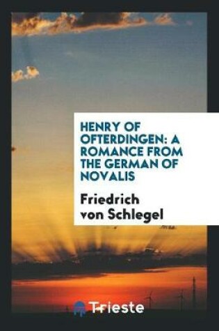 Cover of Henry of Ofterdingen