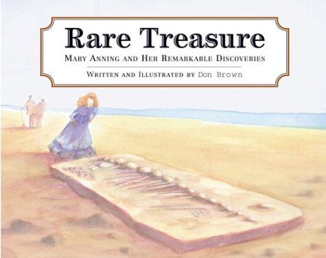 Book cover for Rare Treasure: Mary Anning and Her Remarkable Discoveries