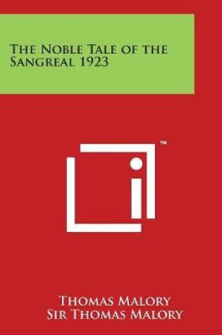 Cover of The Noble Tale of the Sangreal 1923