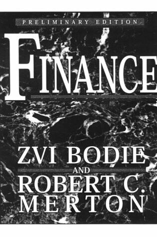 Cover of Finance, Preliminary Edition