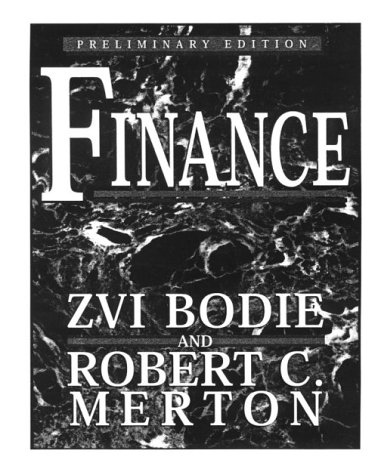 Book cover for Finance, Preliminary Edition