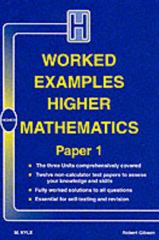 Cover of Worked Examples Higher Mathematics