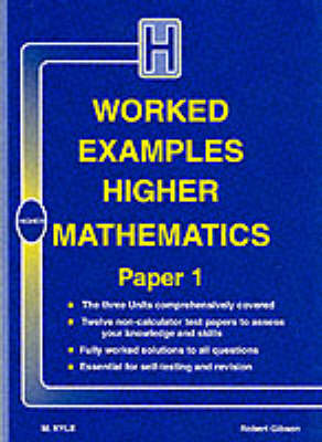 Book cover for Worked Examples Higher Mathematics