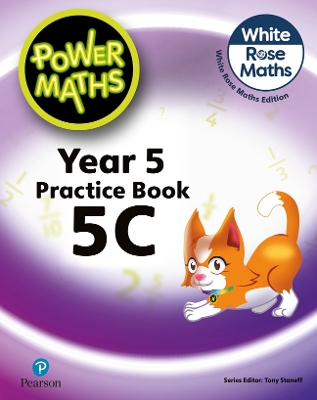 Book cover for Power Maths 2nd Edition Practice Book 5C