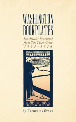 Book cover for Washington Bookplates