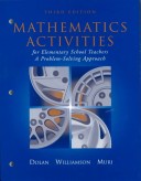 Book cover for Mathematics Activities Manual for Elementary School Teachers A