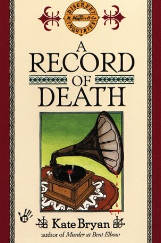 Cover of Record of Death