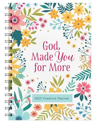 Book cover for 2023 God Made You for More Creative Planner