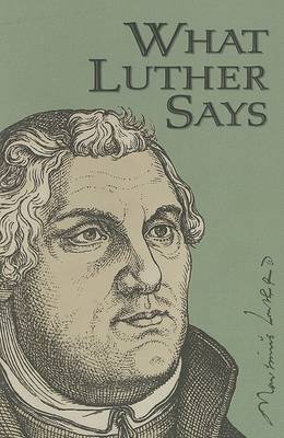 Cover of What Luther Says