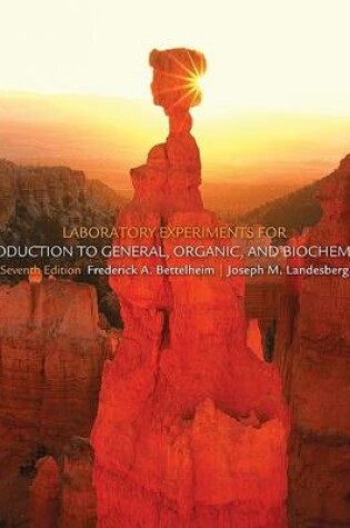 Cover of Laboratory Experiments for Introduction to General, Organic, and Biochemistry