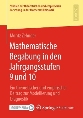 Cover of Mathematische Begabung in den Jahrgangsstufen 9 und 10